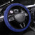 Haiti Football Steering Wheel Cover Les Grenadiers - Royal Palm - Wonder Print Shop