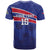 Custom Haiti Football T Shirt Les Grenadiers - Royal Palm - Wonder Print Shop