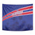 Custom Haiti Football Tapestry Les Grenadiers - Royal Palm - Wonder Print Shop