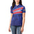 Custom Haiti Football Women Polo Shirt Les Grenadiers - Royal Palm - Wonder Print Shop