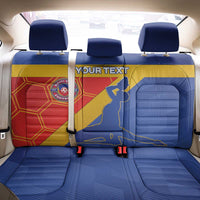 Custom Haiti Football Back Car Seat Cover Neg Marron Go Ayiti - Wonder Print Shop