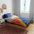 Custom Haiti Football Bedding Set Neg Marron Go Ayiti - Wonder Print Shop