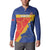 Custom Haiti Football Button Sweatshirt Neg Marron Go Ayiti - Wonder Print Shop