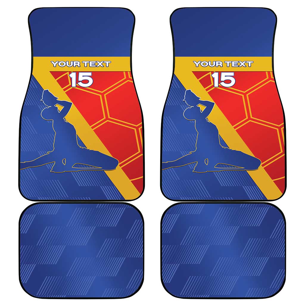 Custom Haiti Football Car Mats Neg Marron Go Ayiti - Wonder Print Shop