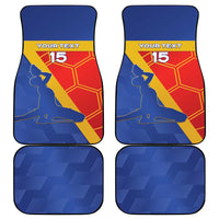 Custom Haiti Football Car Mats Neg Marron Go Ayiti - Wonder Print Shop