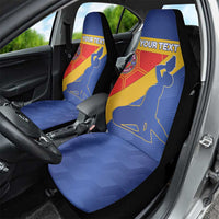 Custom Haiti Football Car Seat Cover Neg Marron Go Ayiti - Wonder Print Shop