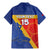 Custom Haiti Football Family Matching Mermaid Dress and Hawaiian Shirt Neg Marron Go Ayiti - Wonder Print Shop