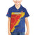 Custom Haiti Football Family Matching Mermaid Dress and Hawaiian Shirt Neg Marron Go Ayiti - Wonder Print Shop