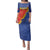 Custom Haiti Football Family Matching Puletasi and Hawaiian Shirt Neg Marron Go Ayiti - Wonder Print Shop