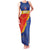 Custom Haiti Football Family Matching Tank Maxi Dress and Hawaiian Shirt Neg Marron Go Ayiti - Wonder Print Shop