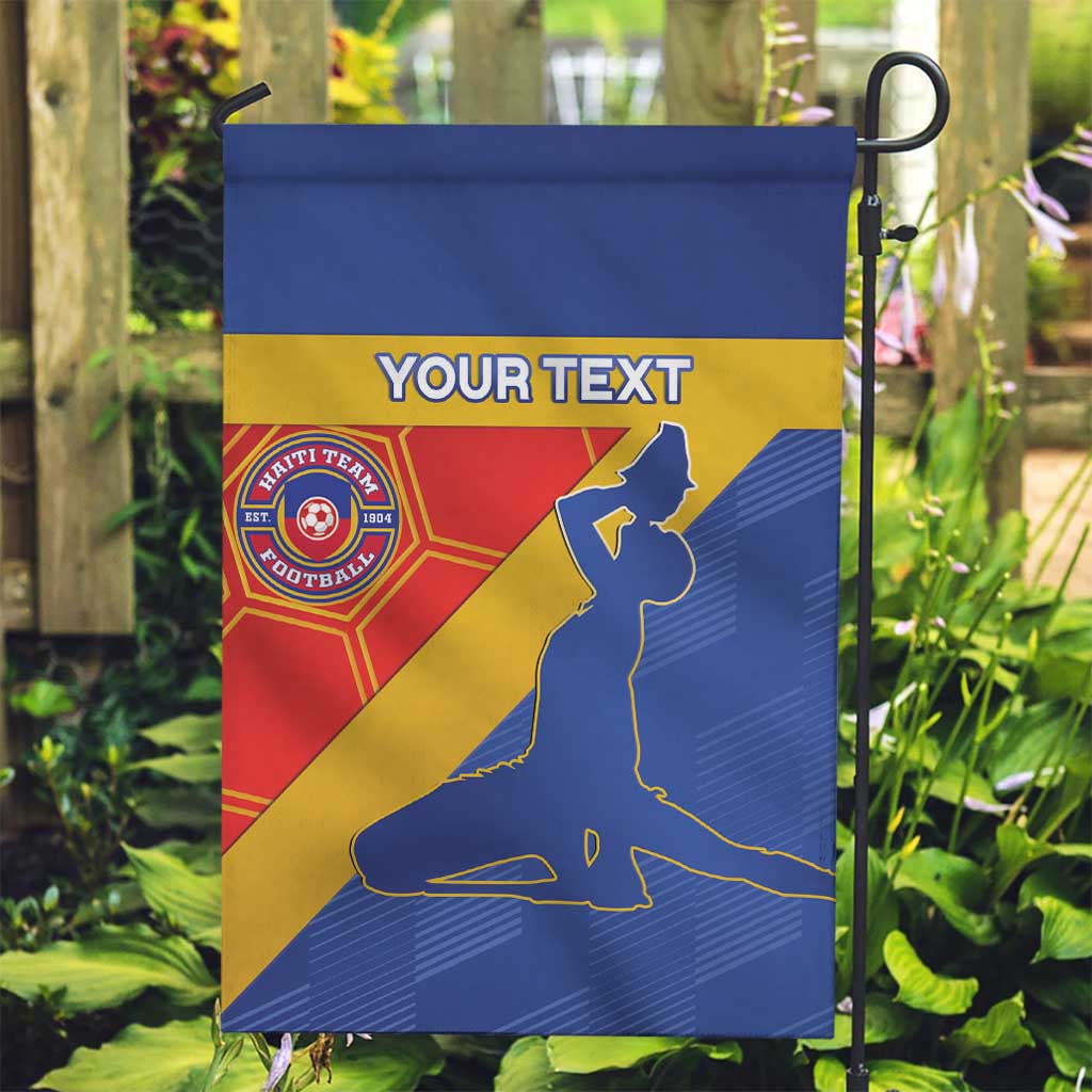 Custom Haiti Football Garden Flag Neg Marron Go Ayiti - Wonder Print Shop