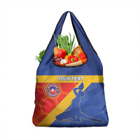 Custom Haiti Football Grocery Bag Neg Marron Go Ayiti