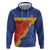 Custom Haiti Football Hoodie Neg Marron Go Ayiti - Wonder Print Shop