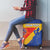 Custom Haiti Football Luggage Cover Neg Marron Go Ayiti - Wonder Print Shop
