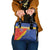 Custom Haiti Football Shoulder Handbag Neg Marron Go Ayiti