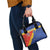 Custom Haiti Football Shoulder Handbag Neg Marron Go Ayiti