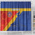 Custom Haiti Football Shower Curtain Neg Marron Go Ayiti