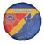 Custom Haiti Football Spare Tire Cover Neg Marron Go Ayiti - Wonder Print Shop