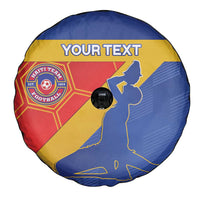 Custom Haiti Football Spare Tire Cover Neg Marron Go Ayiti - Wonder Print Shop