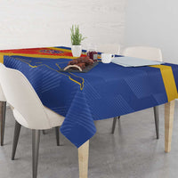 Custom Haiti Football Tablecloth Neg Marron Go Ayiti - Wonder Print Shop
