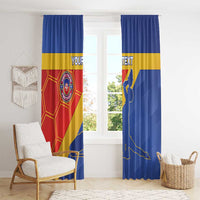 Custom Haiti Football Window Curtain Neg Marron Go Ayiti - Wonder Print Shop