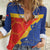 Custom Haiti Football Women Casual Shirt Neg Marron Go Ayiti - Wonder Print Shop