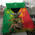 Personalised Ethiopia Bedding Set Lion Of Judah Mix African Pattern - Wonder Print Shop