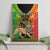 Personalised Ethiopia Canvas Wall Art Lion Of Judah Mix African Pattern - Wonder Print Shop