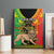 Personalised Ethiopia Canvas Wall Art Lion Of Judah Mix African Pattern - Wonder Print Shop