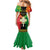 Personalised Ethiopia Family Matching Mermaid Dress and Hawaiian Shirt Lion Of Judah Mix African Pattern - Wonder Print Shop