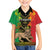 Personalised Ethiopia Family Matching Off The Shoulder Long Sleeve Dress and Hawaiian Shirt Lion Of Judah Mix African Pattern - Wonder Print Shop
