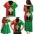 Personalised Ethiopia Family Matching Puletasi and Hawaiian Shirt Lion Of Judah Mix African Pattern - Wonder Print Shop