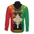 Personalised Ethiopia Family Matching Puletasi and Hawaiian Shirt Lion Of Judah Mix African Pattern - Wonder Print Shop