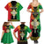 Personalised Ethiopia Family Matching Summer Maxi Dress and Hawaiian Shirt Lion Of Judah Mix African Pattern - Wonder Print Shop