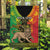 Personalised Ethiopia Garden Flag Lion Of Judah Mix African Pattern - Wonder Print Shop