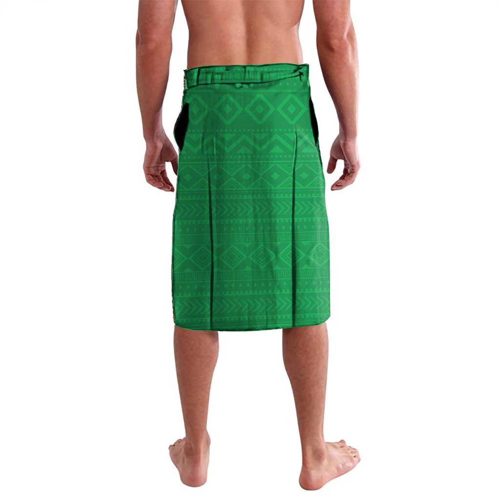 Personalised Ethiopia Lavalava Lion Of Judah Mix African Pattern - Wonder Print Shop