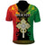 Personalised Ethiopia Polo Shirt Lion Of Judah Mix African Pattern - Wonder Print Shop