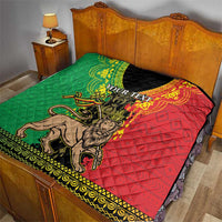 Personalised Ethiopia Quilt Lion Of Judah Mix African Pattern - Wonder Print Shop
