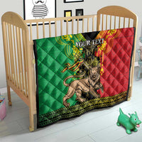 Personalised Ethiopia Quilt Lion Of Judah Mix African Pattern - Wonder Print Shop