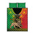 Personalised Ethiopia Quilt Bed Set Lion Of Judah Mix African Pattern - Wonder Print Shop