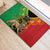 Personalised Ethiopia Rubber Doormat Lion Of Judah Mix African Pattern - Wonder Print Shop