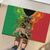 Personalised Ethiopia Rubber Doormat Lion Of Judah Mix African Pattern - Wonder Print Shop