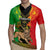 Personalised Ethiopia Rugby Jersey Lion Of Judah Mix African Pattern - Wonder Print Shop