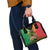 Personalised Ethiopia Shoulder Handbag Lion Of Judah Mix African Pattern