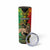 Personalised Ethiopia Skinny Tumbler Lion Of Judah Mix African Pattern - Wonder Print Shop