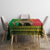 Personalised Ethiopia Tablecloth Lion Of Judah Mix African Pattern - Wonder Print Shop