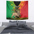 Personalised Ethiopia Tapestry Lion Of Judah Mix African Pattern - Wonder Print Shop