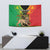 Personalised Ethiopia Tapestry Lion Of Judah Mix African Pattern - Wonder Print Shop