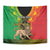 Personalised Ethiopia Tapestry Lion Of Judah Mix African Pattern - Wonder Print Shop