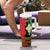 Personalised Ethiopia Tumbler With Handle Lion Of Judah Mix African Pattern - Wonder Print Shop